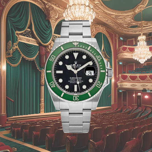 ROLEX SUBMARINER DATE PLATA VERDE